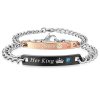 (💝Early Valentine's Day Sale💝!- 50% OFF)Her King & His Queen Bracelets--Buy 2 free shipping