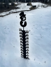 Iron Art Snow Gauge