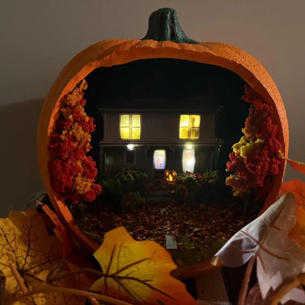🔥Last Day 50% OFF -🎃A Halloweeny House Pumpkin - With Lights and Sound!👻(✨Same as in the video)