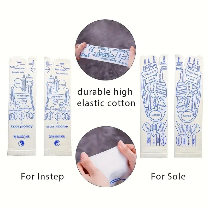 🔥Last Day Promotion- SAVE 70%💥Reflexology Chart Socks