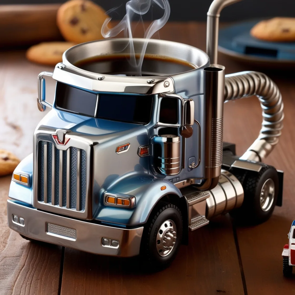 🔥LAST DAY 49% -🚛Handmade Semi-Truck Coffee Mugs