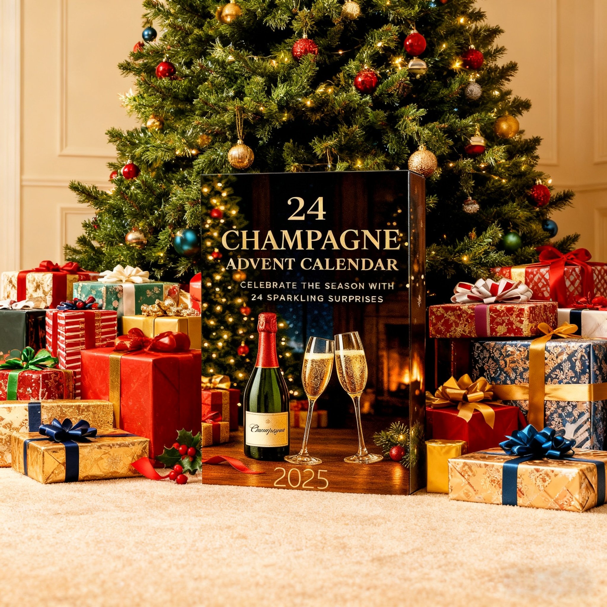 🔥Last Day 50% OFF -🥂2025  Champagne Advent Calendar🎄