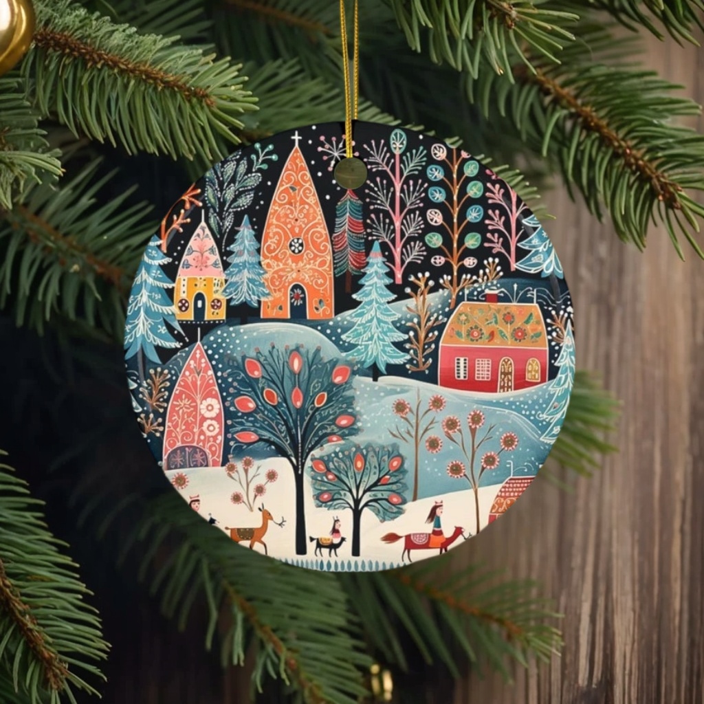 💥Black Friday 80% Off--Scandinavian Christmas Ornaments