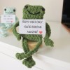 Emotional Support Crochet Leggy Frog Plushies