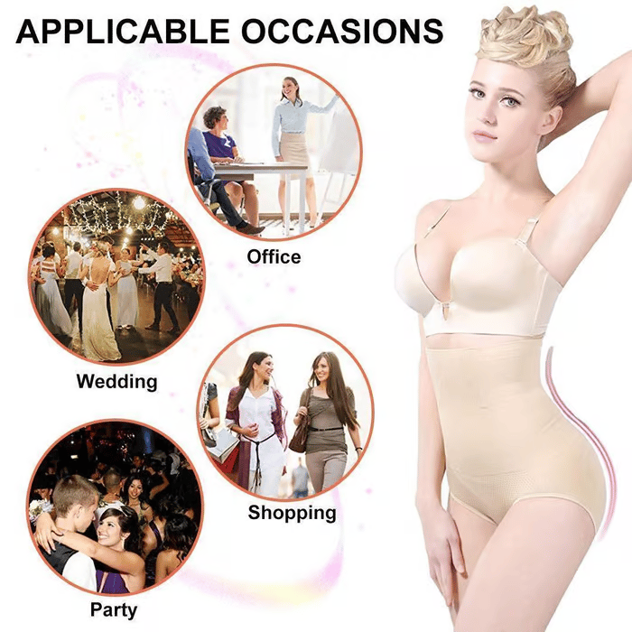 🏆Kaufen Sie 1, erhalten Sie 1 kostenlos🎉Shapewear-Höschen mit hoher Taille und Bauchkontrolle
