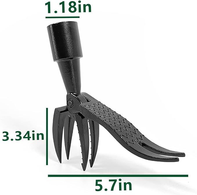 (🔥Last Day Promotion 50% OFF) Stand Up Weed Puller Tool (Without wooden stick handle) - Buy 2 Free Shipping