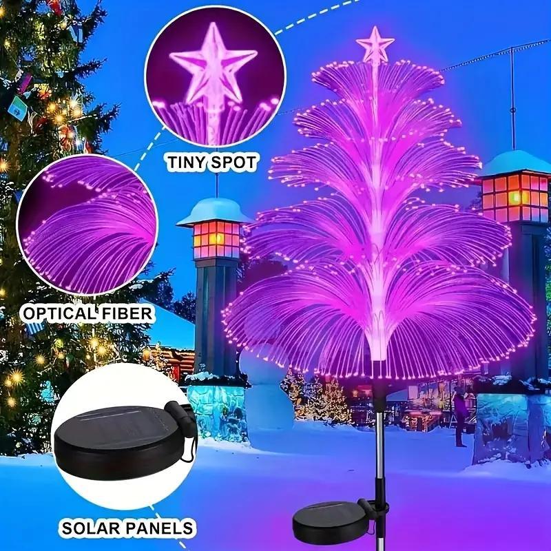 🎅Christmas Hot Sale 49% OFF✨7 Color Changing Christmas Five-layer Jellyfish Lights