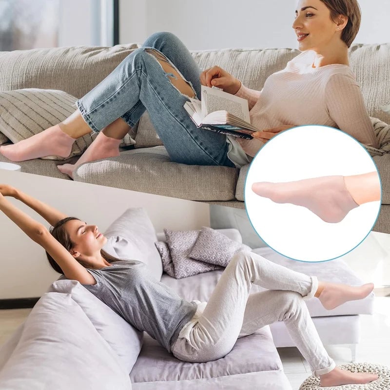 🎁LAST DAY 45% OFF🎁-Silicone Moisturizing Socks