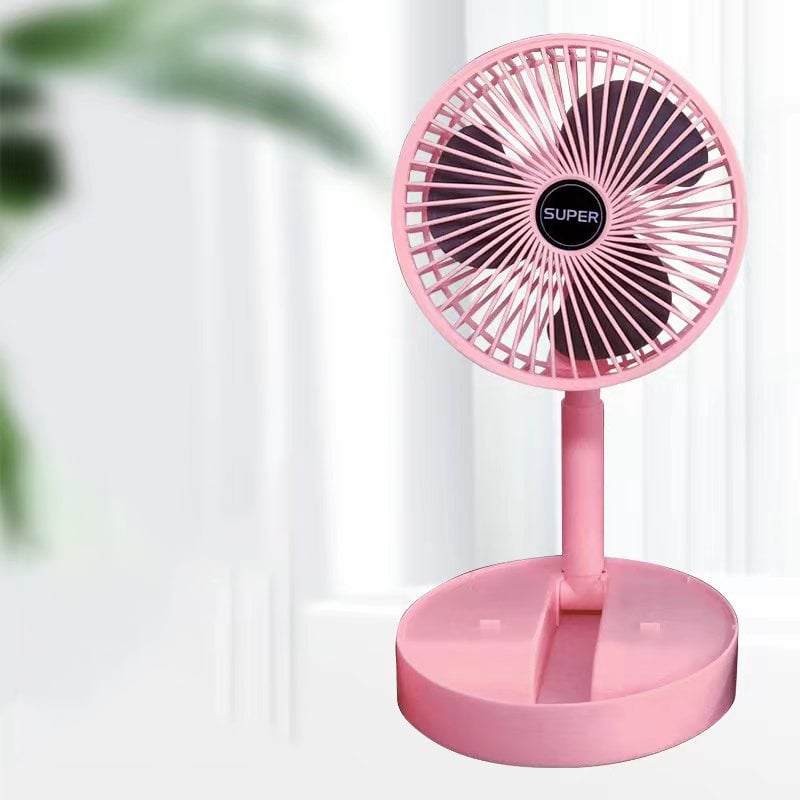 【Tiktok Summer Sale🎉】Telescopic Folding Fan⚡Buy 2 Get Free Shipping