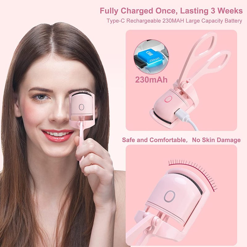 (🔥LAST DAY PROMOTION - SAVE 50% OFF) Heated Eyelash Curler-Buy 2 Free Shipping
