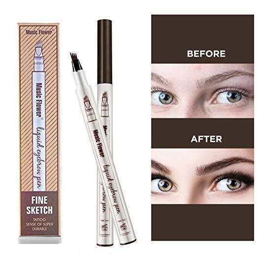 🔥(Woman's Day Up To 50% Off)🔥 Eyebrow Pencil with Four Tips Eyes Makeup-Buy 1 get 1 free