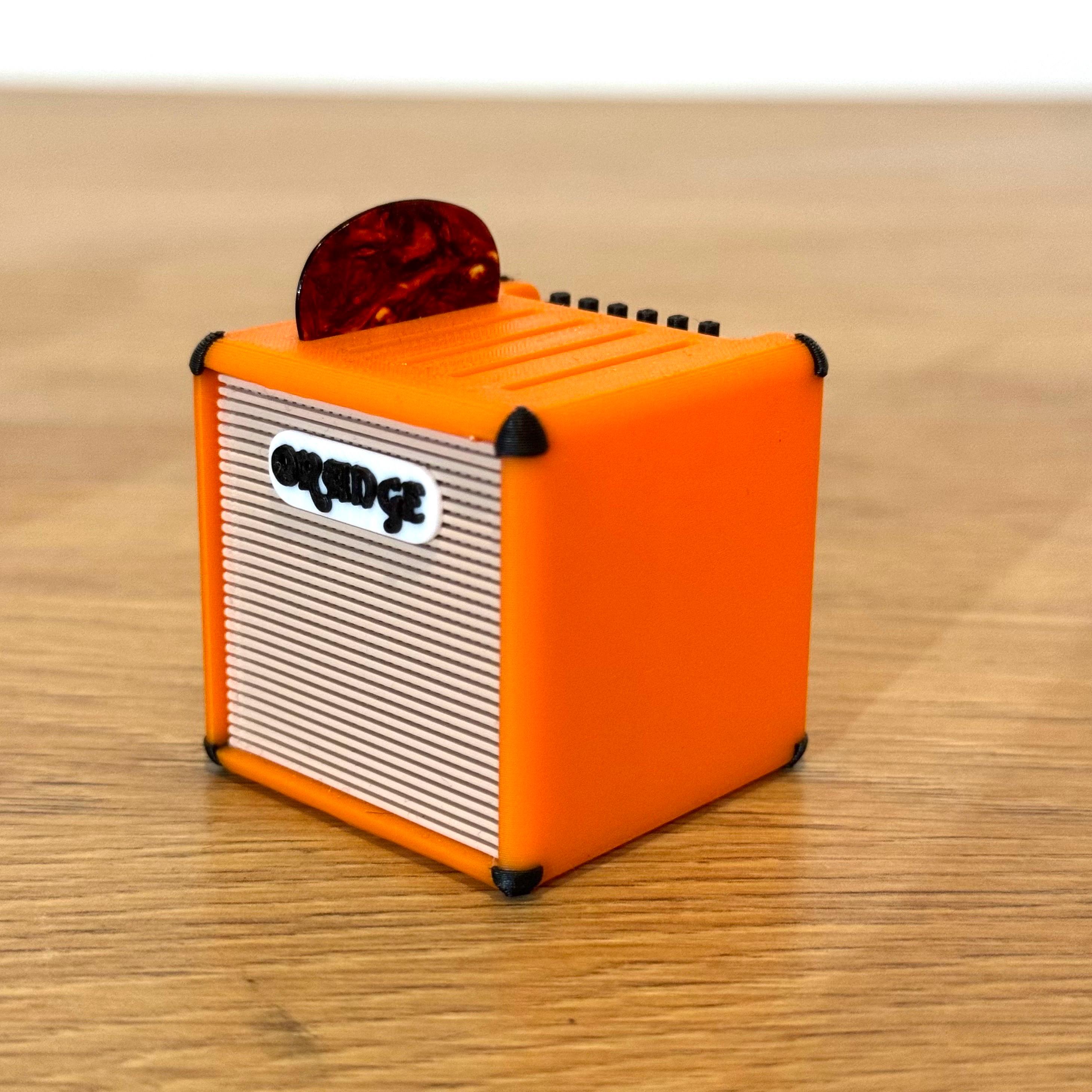 Mini Guitar Amp Pick Holder