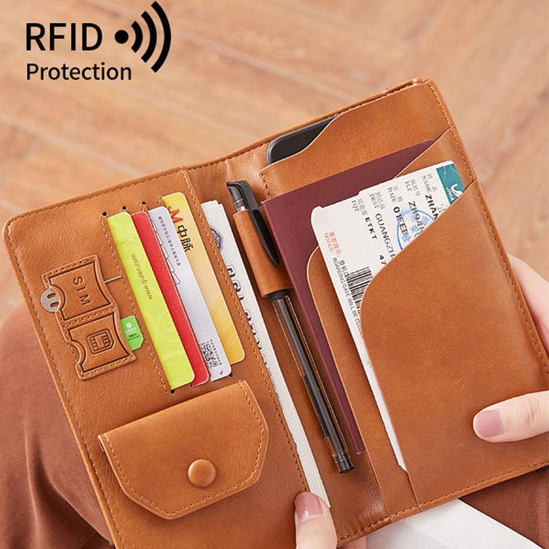 💥LAST DAY SALE 50% OFF💥RFID Blocking Leather Card Wallet