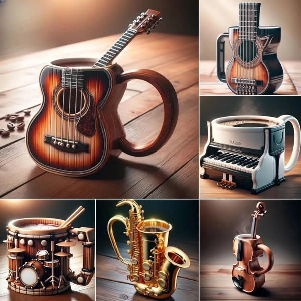 🔥LAST DAY 49% OFF - 🎶☕️Musical Instrument Coffee Mug