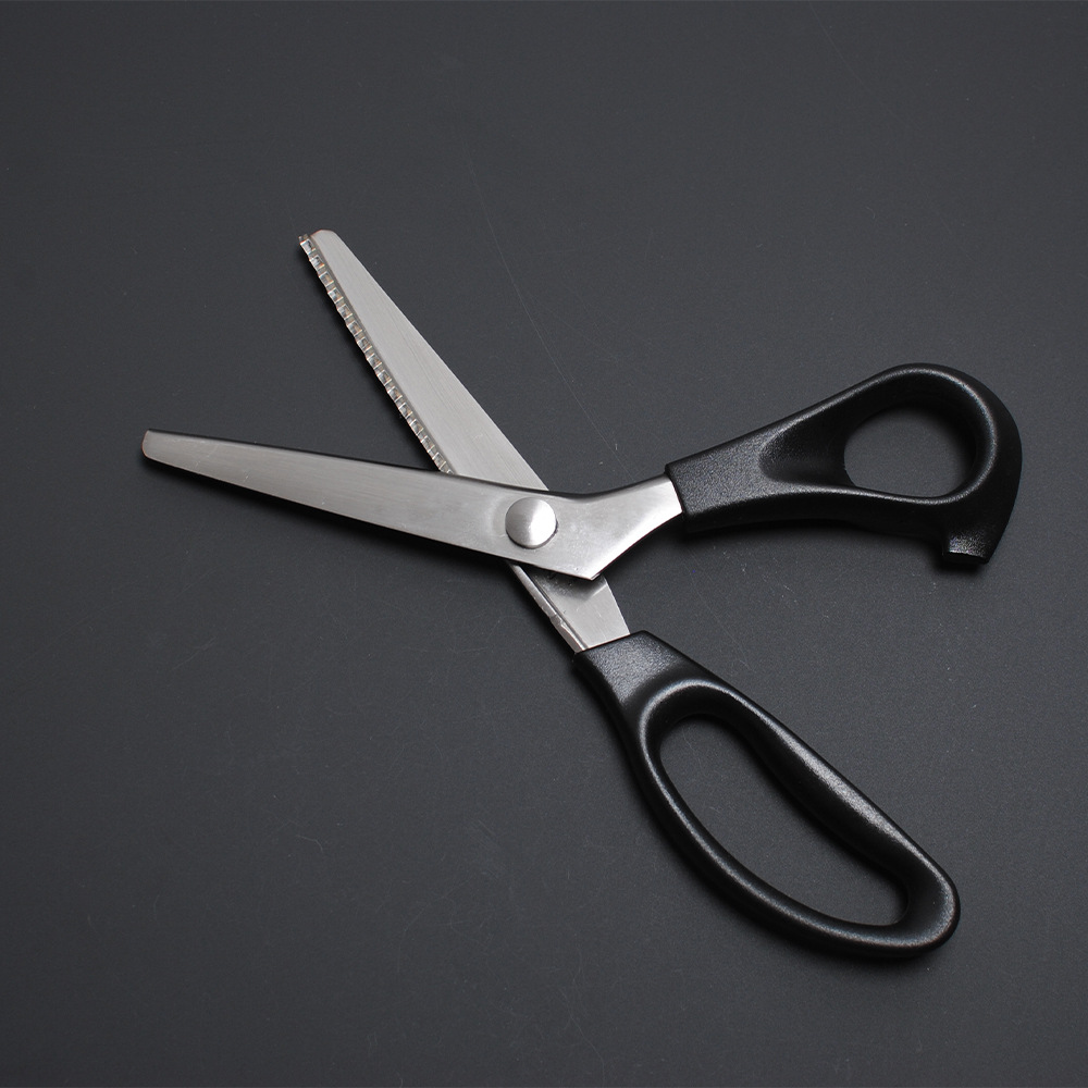 (🎄Christmas Hot Sale - 48% OFF)💝DIY Black Triangle/Circle Arc Tailor Scissors Handmade Lace