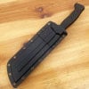 One-piece keel outdoor obstacle clearing tactical straight knife