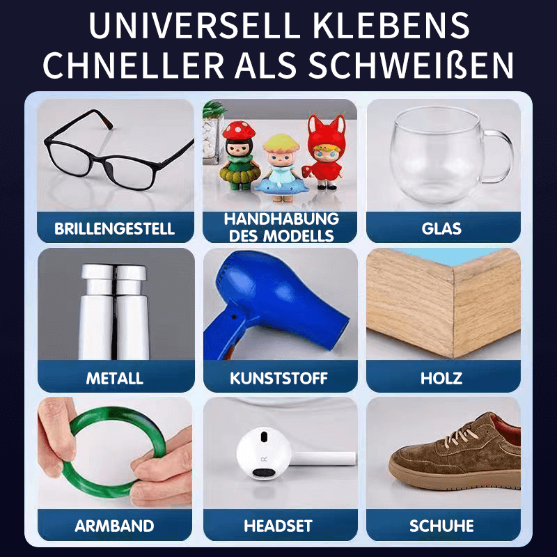 Leistungsstarker Löt-Multimaterial-Reparaturklebstoff