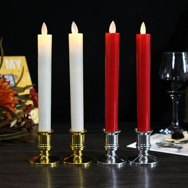 (New Year Sale- 49% OFF) 1 Pair Led Flameless Candle Light