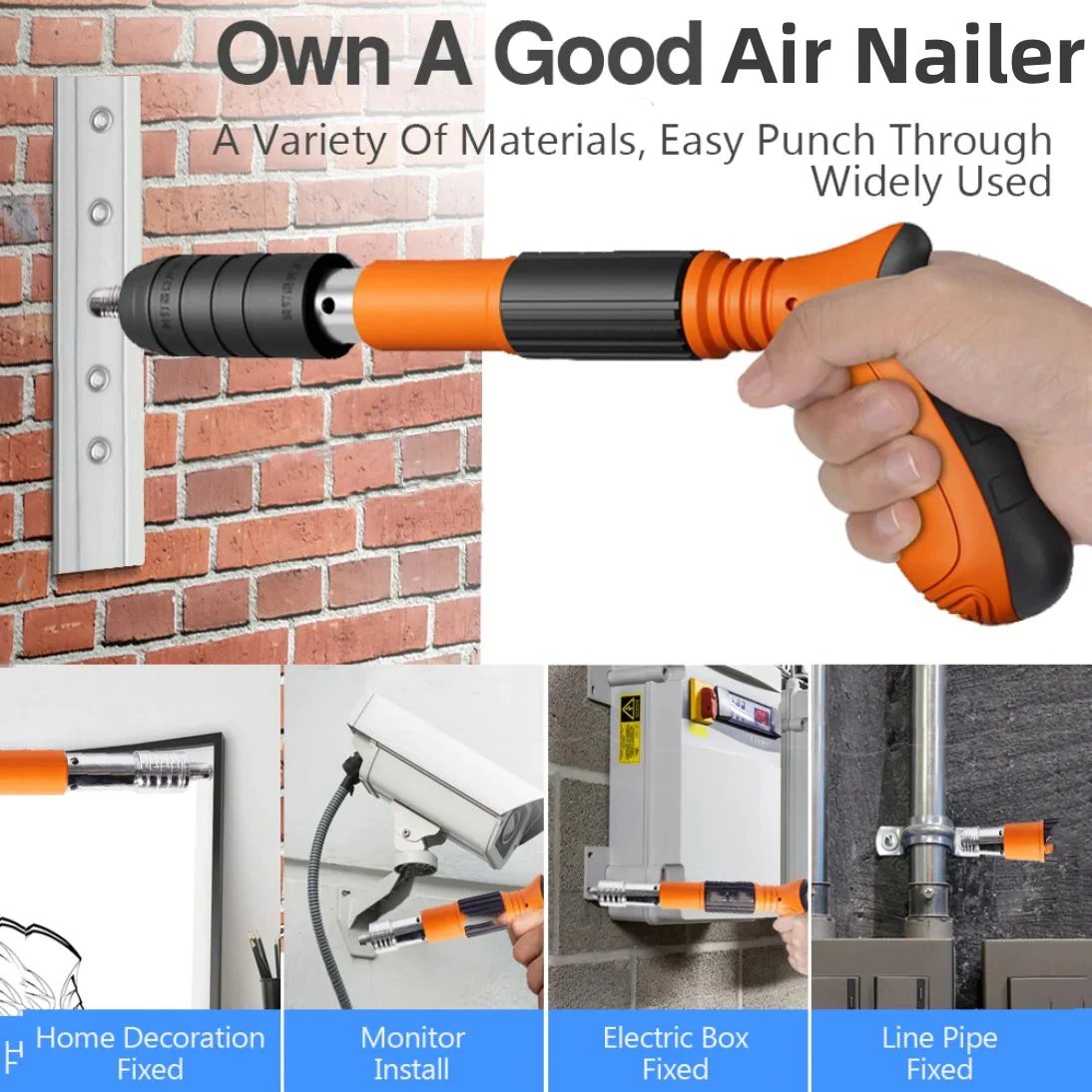 🔥HOT SALE NOW 49% OFF🔥 - Woodworking and Decoration Integrated Nail shooter