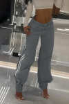 Women's Striped Casual Commuter Jeans