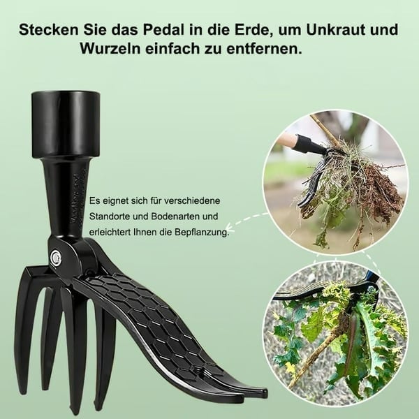 🔥Letzter Tag  50% RABATT🔥Abnehmbarer Stand Up Unkrautstecher