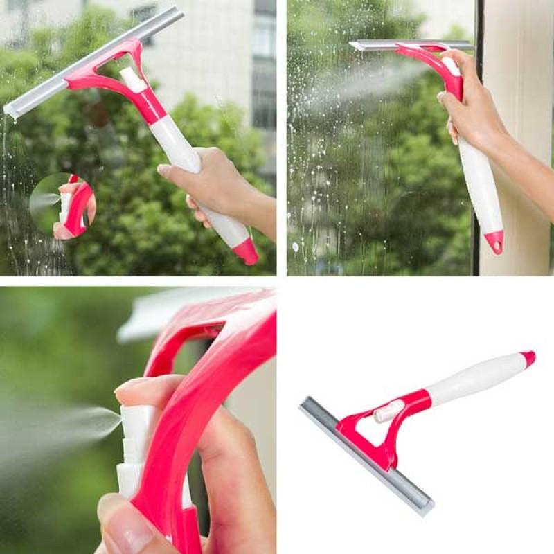 (🎄CHRISTMAS SALE NOW-48% OFF) 2 in 1 Spray Glass Cleaning Scraper(BUY 2 GET FREE SHIPPING)