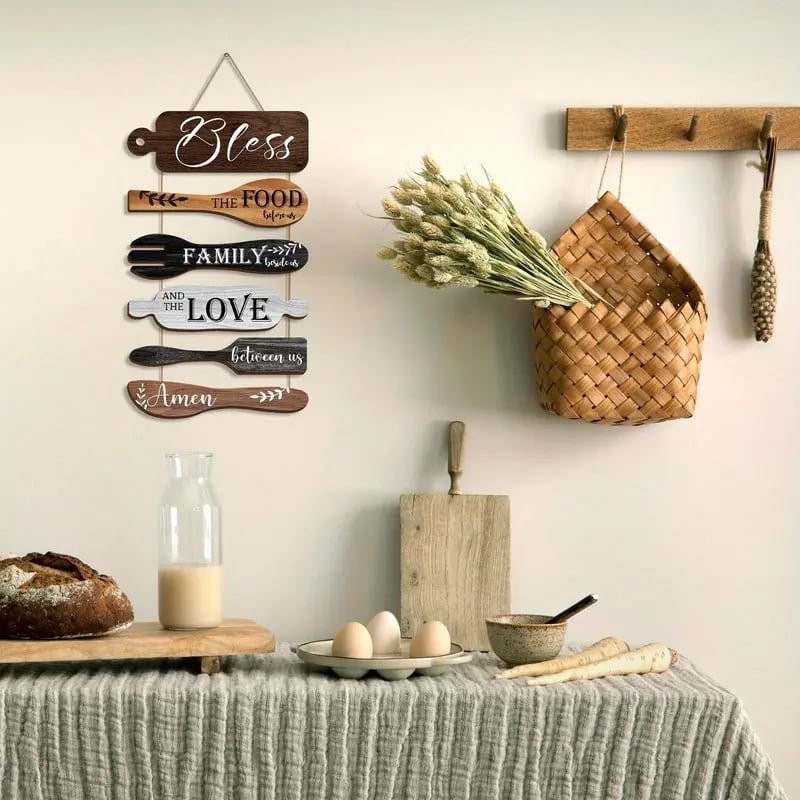 🎁TikTok Last Day Sale - 70% OFF🎉Wooden Kitchen Wall Decor