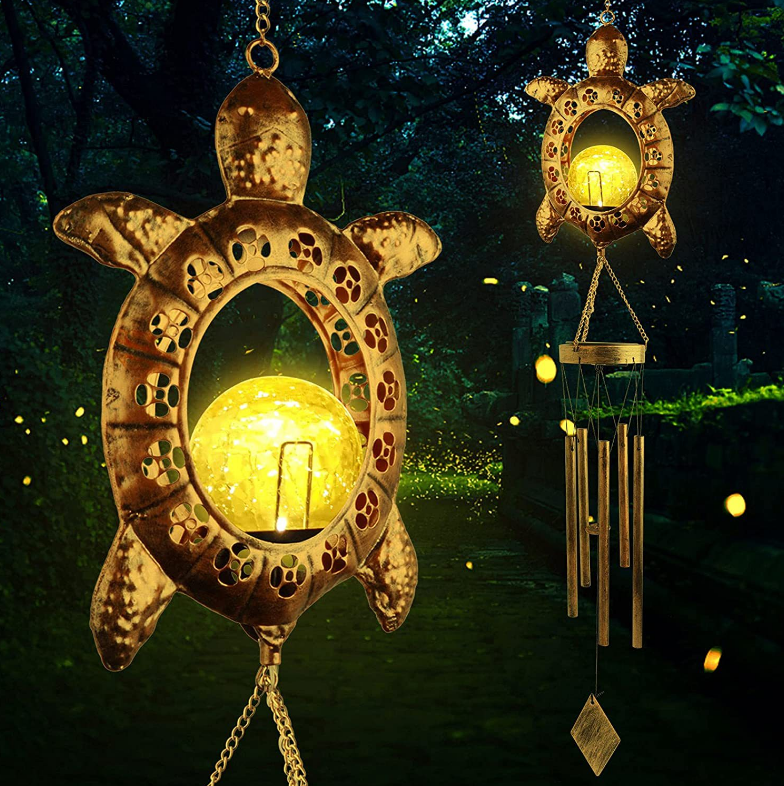 🎐Solar moon wind chime waterproof garden decoration Decorative garden light(Buy 2 Get Extra 6% Off && Free Shipping🎁)