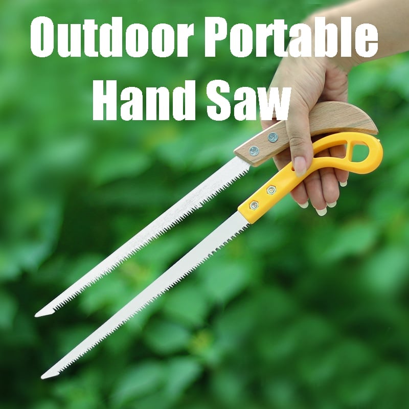 🔥2025 HOT SALE - 50% OFF✨Pro Cutting -Outdoor Portable Three-Blade Toothed Steel Hand Saw🔥Buy 2 Get 2 Free Just $7.34 Each & Free Shipping⚡