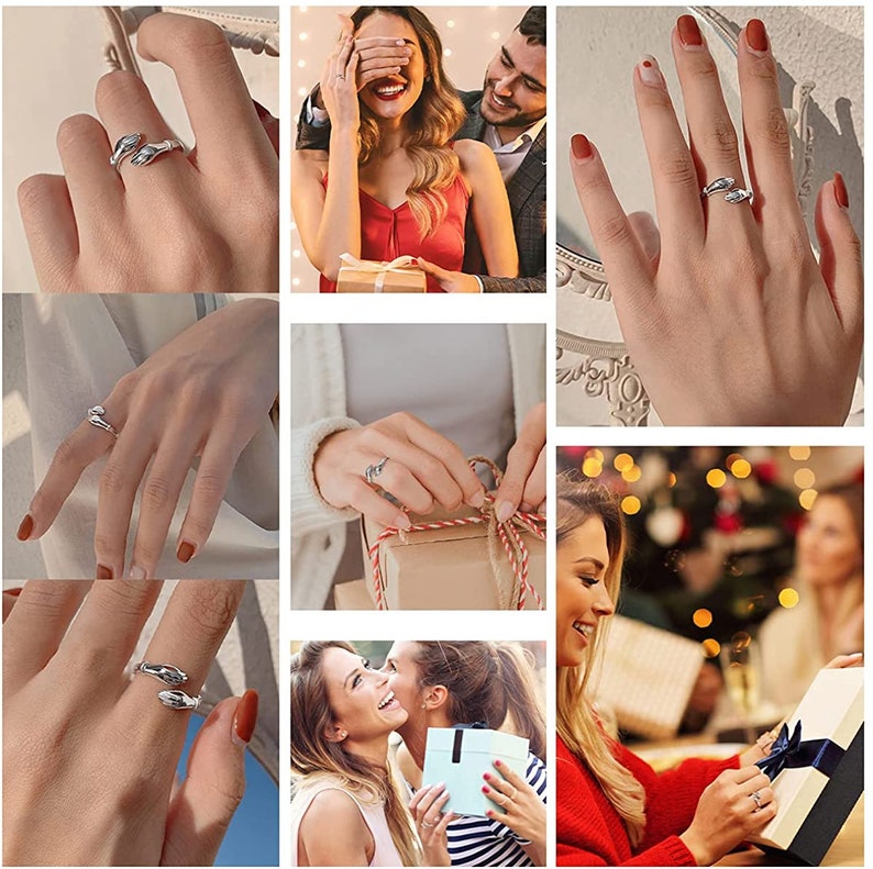(🔥Last Day Promotion- SAVE 48% OFF)Hug Ring - THE SECOND ONE IS FREE!!!