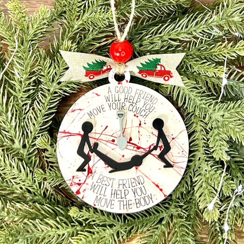 Funny Best Friend Ornament