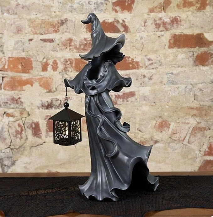🔥Letzter Tag 49% Rabatt🧙‍♀️Handgemalte Hexenfigur💫