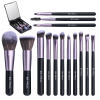 Tiktok Summer Sale🎉Travel Makeup Brush Set with LED light Mirror