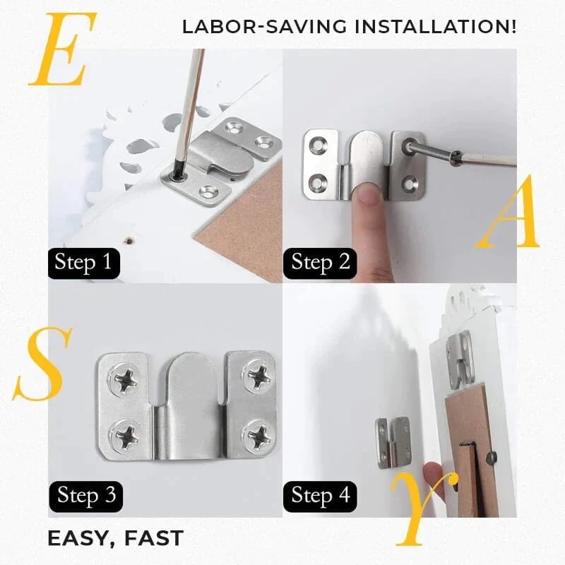 🔥Last Day 50% Off 🔥 Stainless Steel Interlock Hanging Buckle👍Buy 4 get 10 free