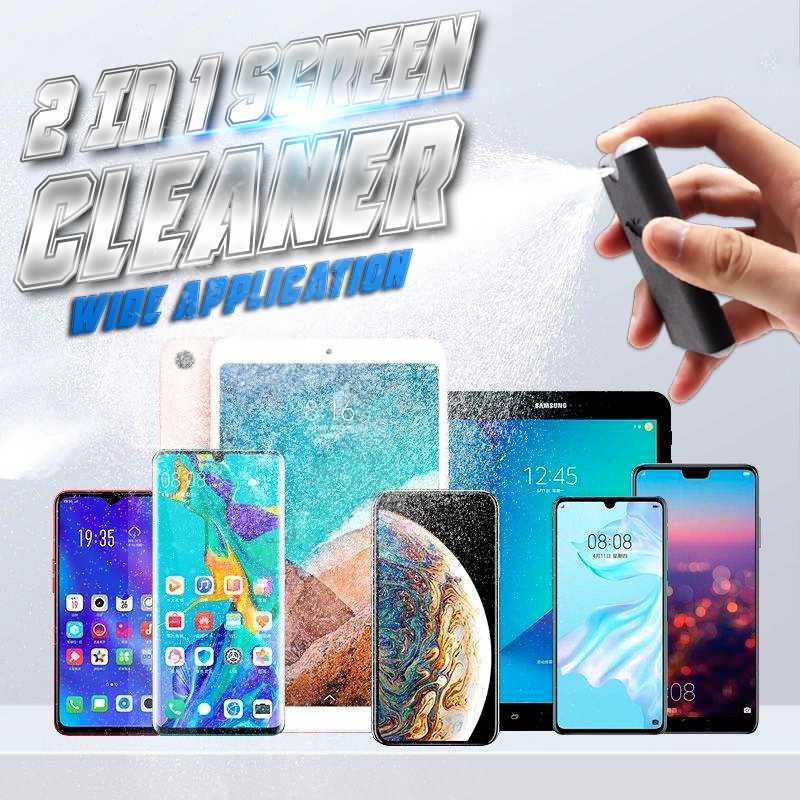 🔥Last Day 50% OFF🔥Portable Reusable 2 in 1 Screen Cleaner - BUY 3 GET 2 FREE(5 PCS)