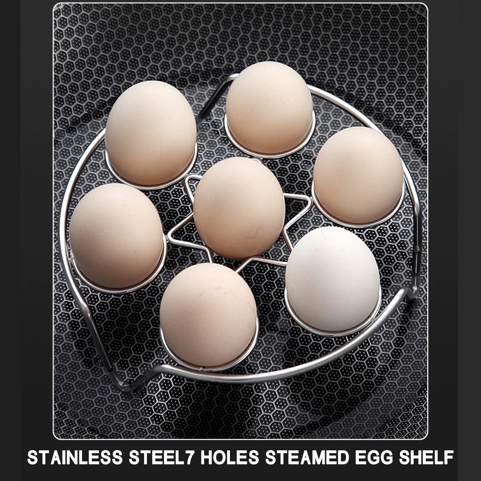 (🌲Early Christmas Sale- SAVE 48% OFF)Stainless Steel Egg Steamer Rack(buy 2 get 1 free now)