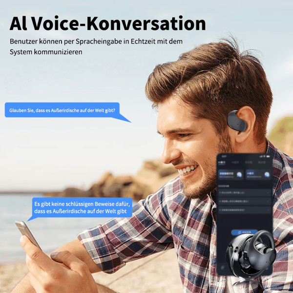 🏆Letzter Tag Verkauf 49% Rabatt🔥AI Translation OWS Wireless Neue Bluetooth5,4 Kopfhörer (Passend für iOS und Android)