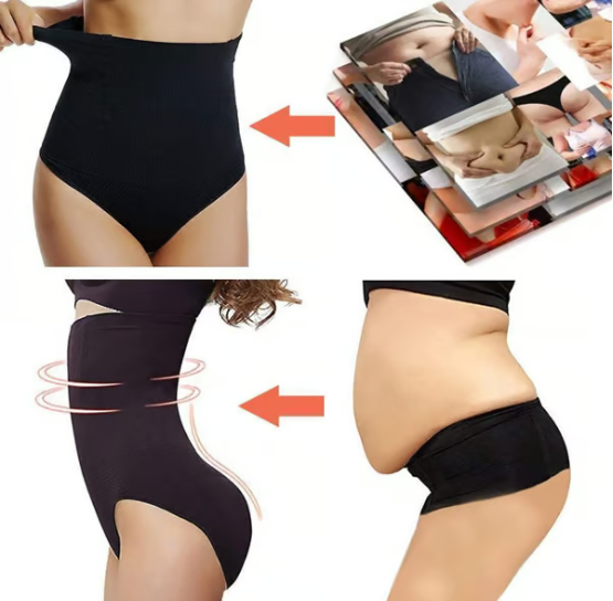 🔥Letzter Tag Kaufe 1, erhalte 1 gratis (JE NUR 7,99 €)🔥Shapewear-Höschen mit hoher Taille und Bauchkontrolle