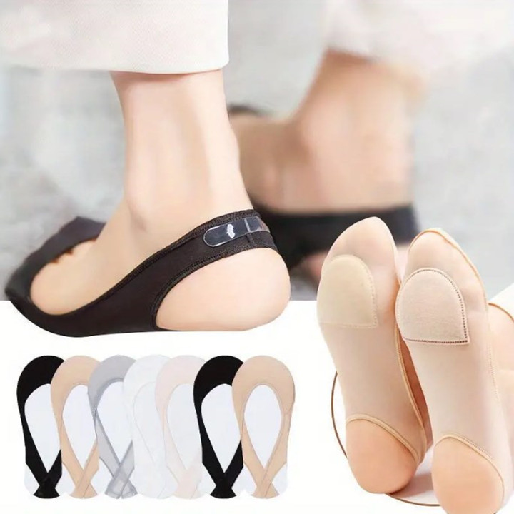 50% OFF-Hollow Slingback Ankle Socks,