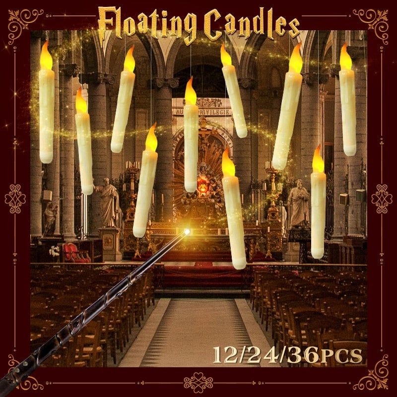 Magic Flameless Floating Candles