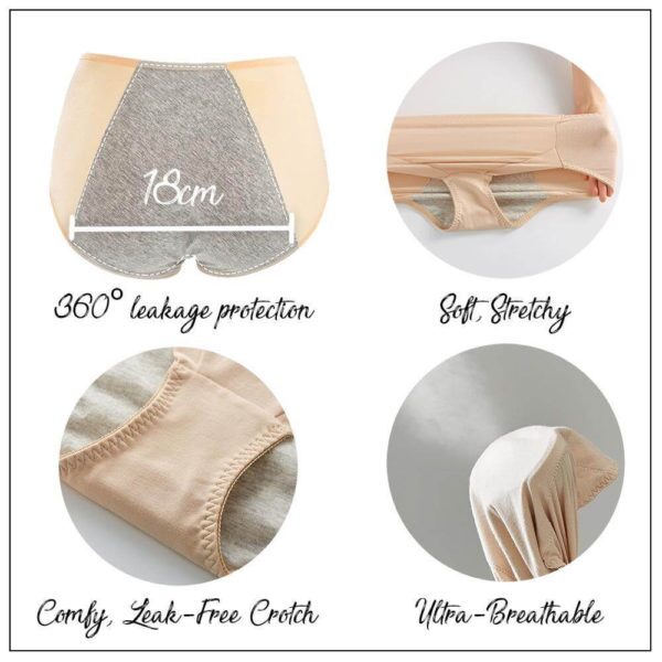 🌹Mother's Day Limited Time 68% Off🎁Leak Proof Panties-3 pcs-BUY 2 SET FREE SHIPPING