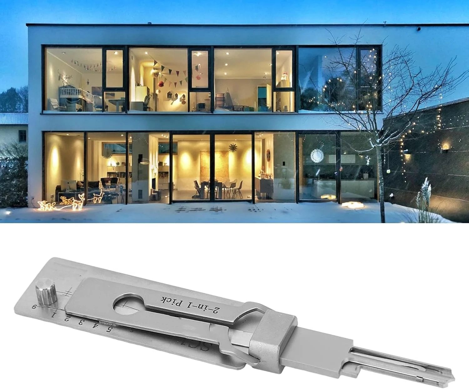 🔥Limited Time 50% OFF- Stainless Steel Key Decoder (Buy 2 Free Shipping)