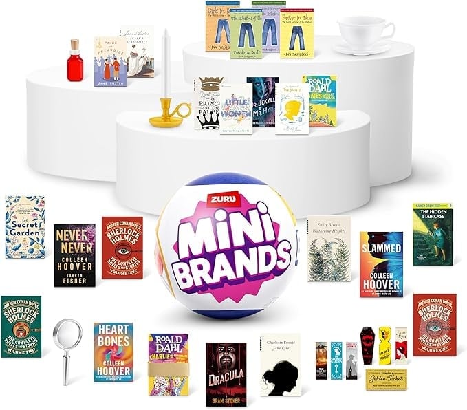 🎁TikTok Last Day Sale - 70% OFF🔥🥚📚Mini Brands Mini Books - Series 2 Capsule by ZURU