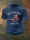 Men's “Rejecting Kings Since 1776” Waffle T-Shirt