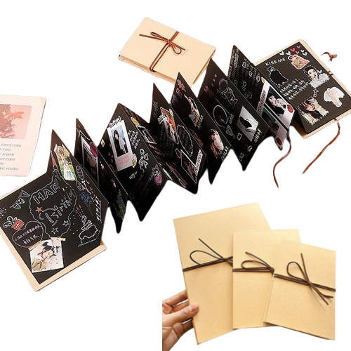 (🎄Christmas Sale 49% OFF) DIY Scrapbook & Palm Print Album Set, BUY 2 FREE SHIPPING