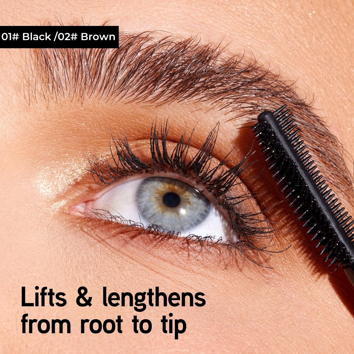 🔥LAST DAY BUY 1 GET 1 FREE🔥Tubing mascara black & brown duo for lash makeup