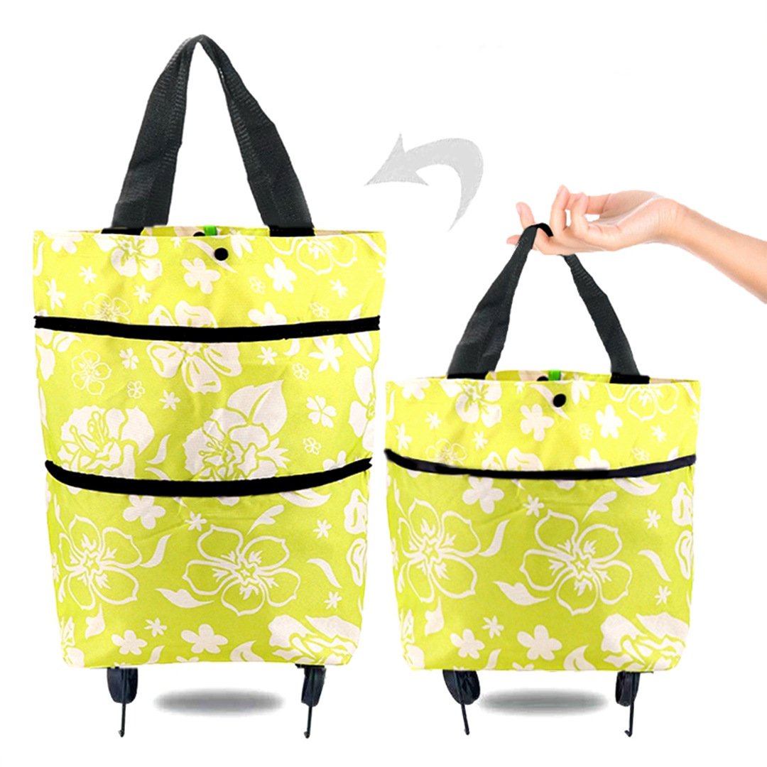 🎁TikTok Last Day Sale - 70% OFF🎉Foldable Shopping Trolley Tote Bag