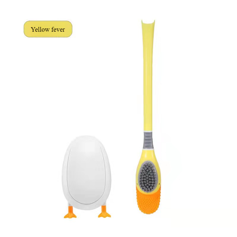 🔥Discount Only For Today! Duck silicone toilet brush ⚡