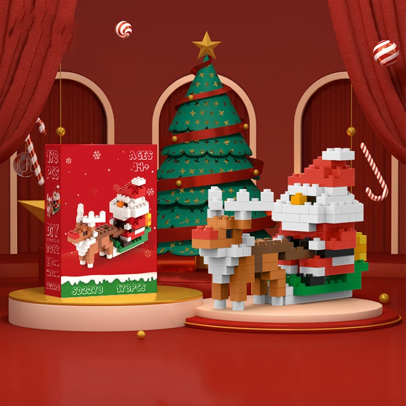 (🌲EARLY CHRISTMAS SALE - 49% OFF) Christmas Series DIY Creative Building Block Model