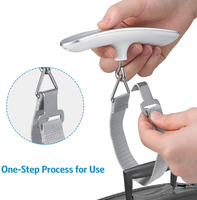 (❤Early Mother's Day Sale- Save 50% OFF) Portable Electronic Hook Scale With Strong Nylon Strap - Buy 2 Free Shipping